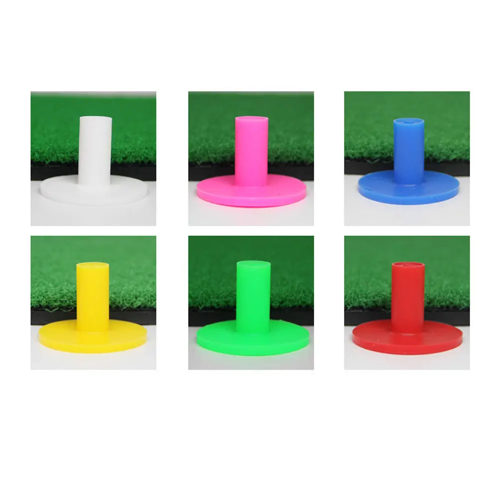 1 support de tee de golf en caoutchouc de 38 mm, accessoire d'entraînement pour tapis d'entraînement et de practice