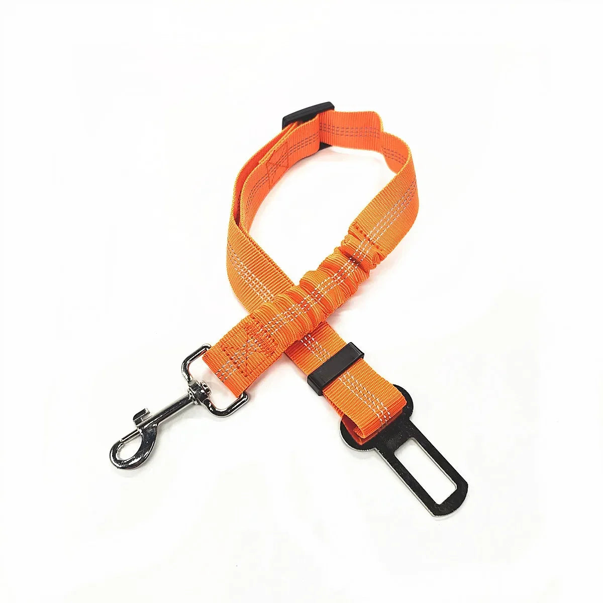Ceinture de sécurité réglable pour chien et chat, harnais pour véhicule, clip de sécurité, levier de traction, colliers pour chien, accessoires pour chien