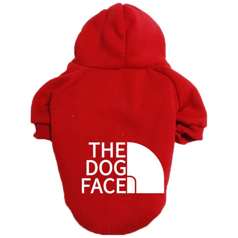 Sweat à capuche pour chien de compagnie, vêtements pour grands chiens, automne et hiver, bouledogue français, labrador, veste