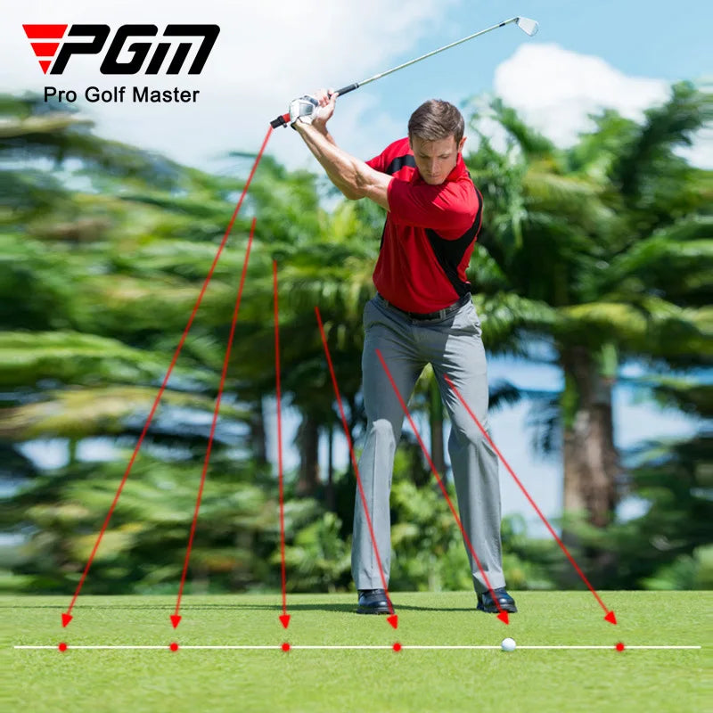 PGM Golf Swing Practitioner Laser Planar Swing Assistant Correcteur de précision Angle réglable JZQ032