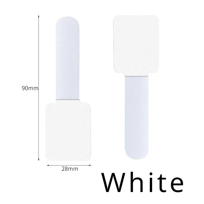 Lot de 5 organiseurs de câbles réutilisables, enrouleurs de câbles de bureau, organiseurs de serre-câbles auto-adhésifs, supports de cordons, sangles de protection de cordons