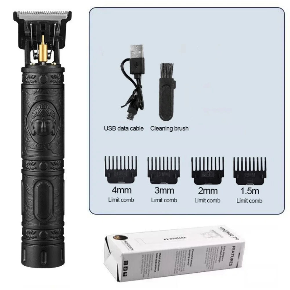 T9 USB Electric Hair Clipper Machine Rechargeable Man Shaver Trimmer Barber Technical Beard Trimmer For Men Hair Care Cutting