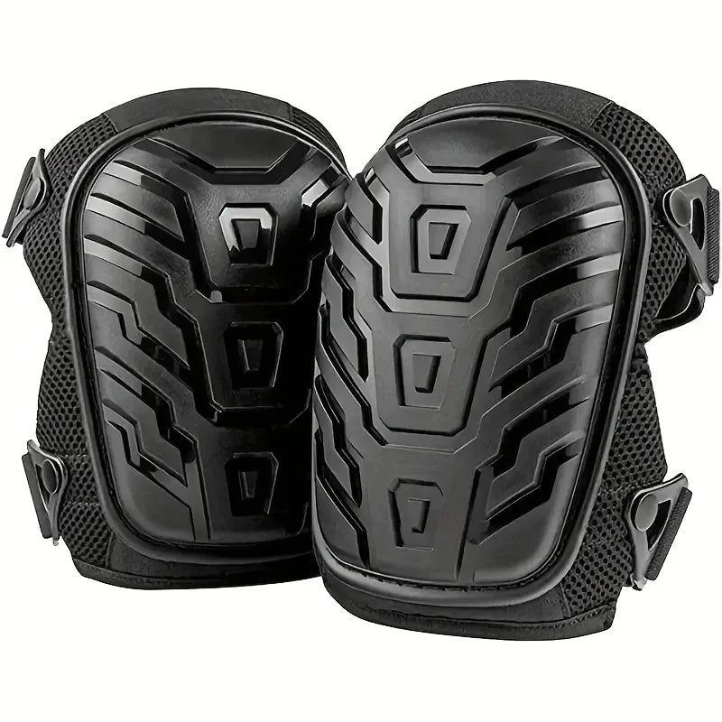 1 Pair of Durable Industrial Grade Knee Protectors for Kneeling Work, Outdoor Forest Wear-resistant and Shock-absorbing