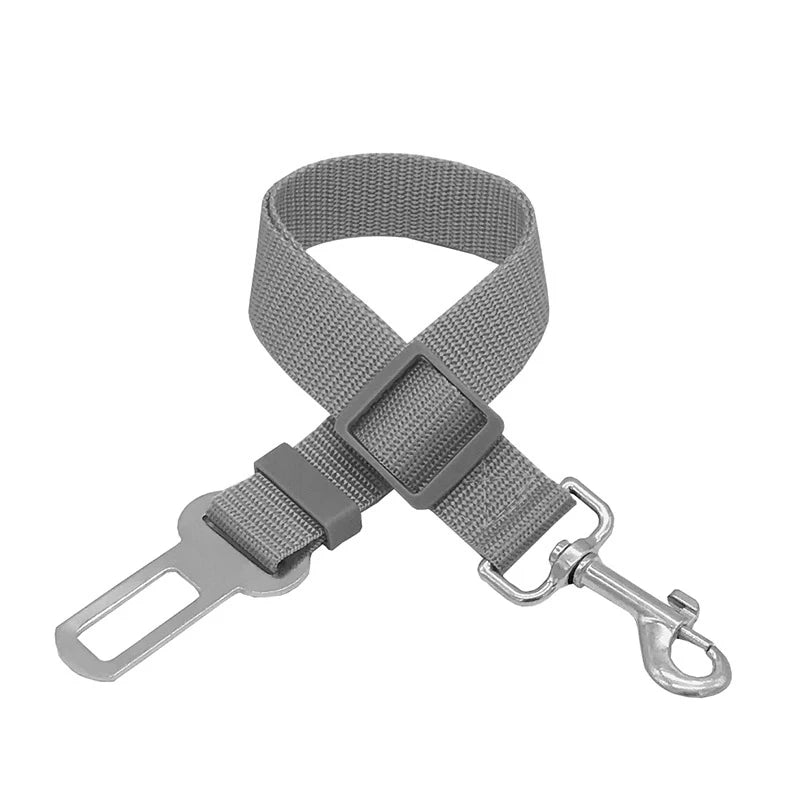 Pet Dog Safety Rope, Car Mounted Pet Traction Belt, Pet Adjustable Traction Rope, Car Used Pet Dog Supplies, Black, Red, Blue, P
