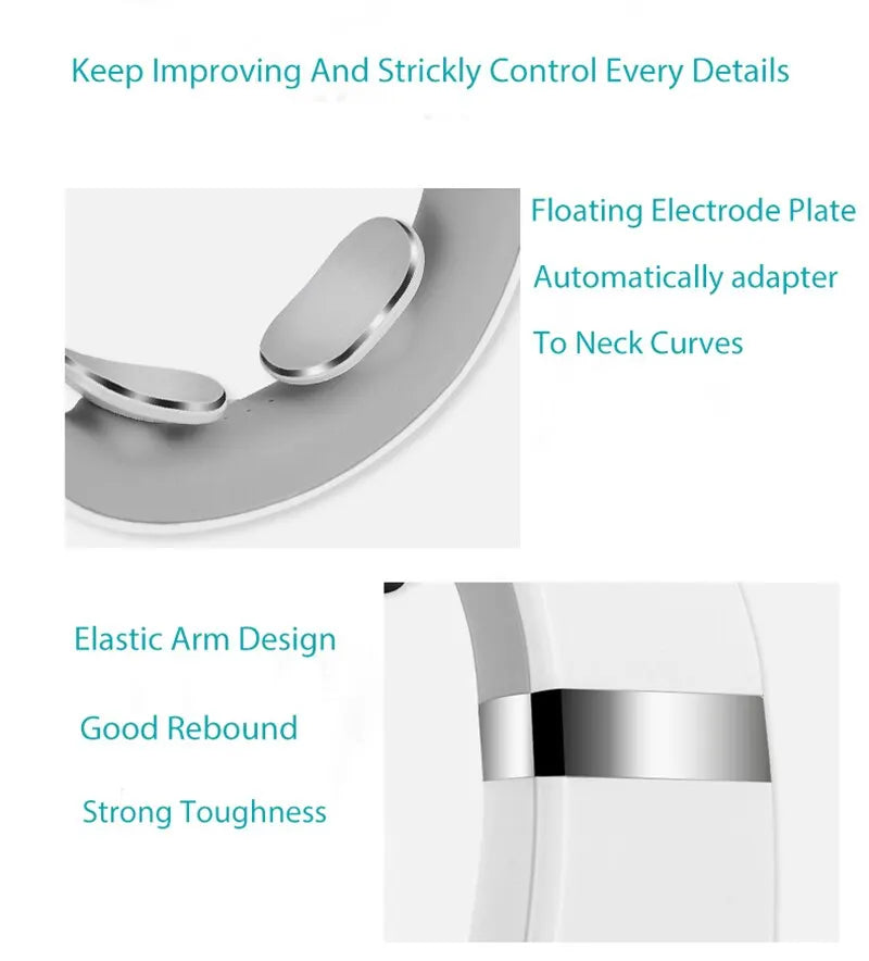 Mini masseur cervical portable