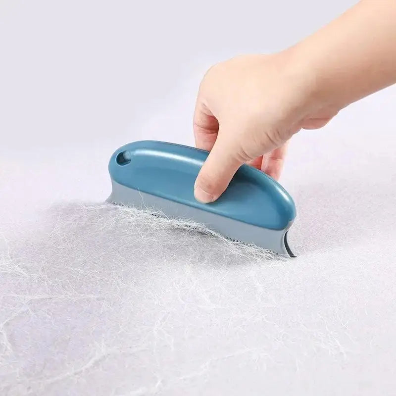1 brosse pour enlever les poils d'animaux avec poignéepour nettoyer les voitures, les tapis, les canapés, les vêtements et les lits