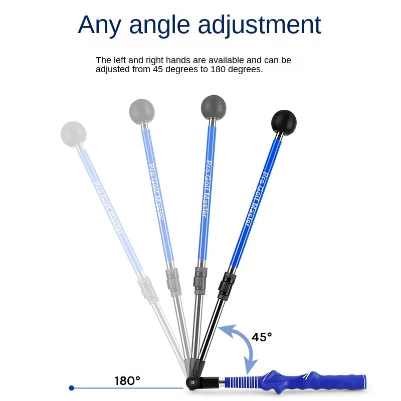 Entraînement de swing de golf PGM pliable, correcteur, longueur réglable, angle, débutant, disponible pour gauchers et droitiers