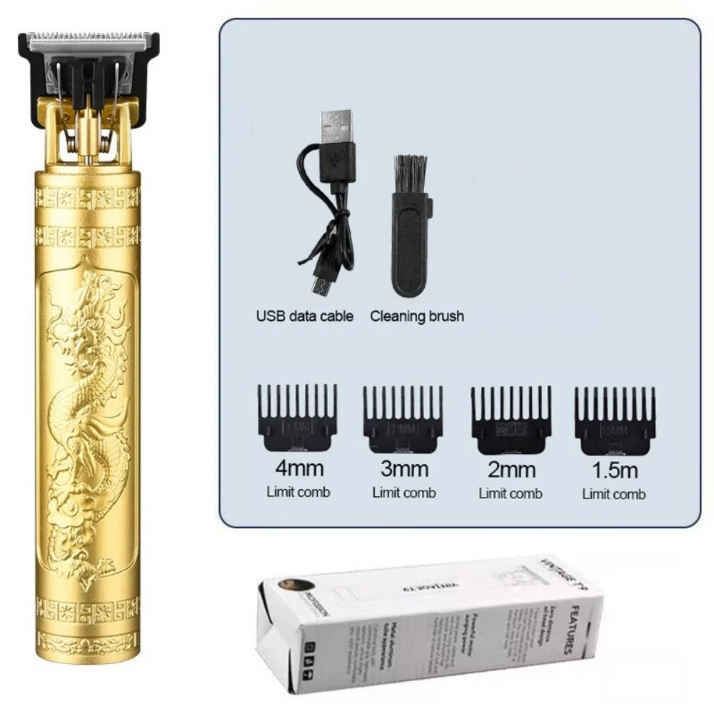 T9 USB Electric Hair Clipper Machine Rechargeable Man Shaver Trimmer Barber Technical Beard Trimmer For Men Hair Care Cutting