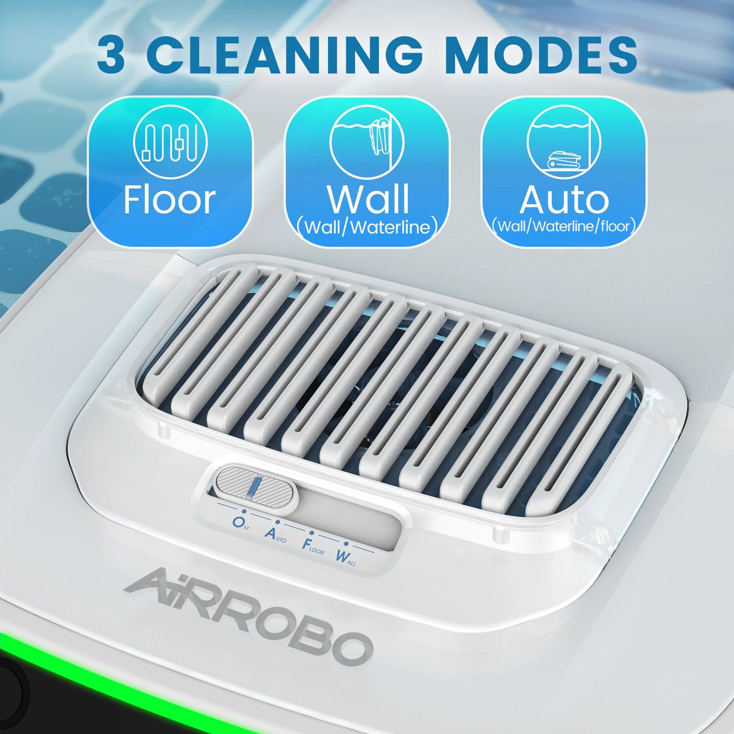 Piscine Robot Nettoyeur Intelligent Sans Fil