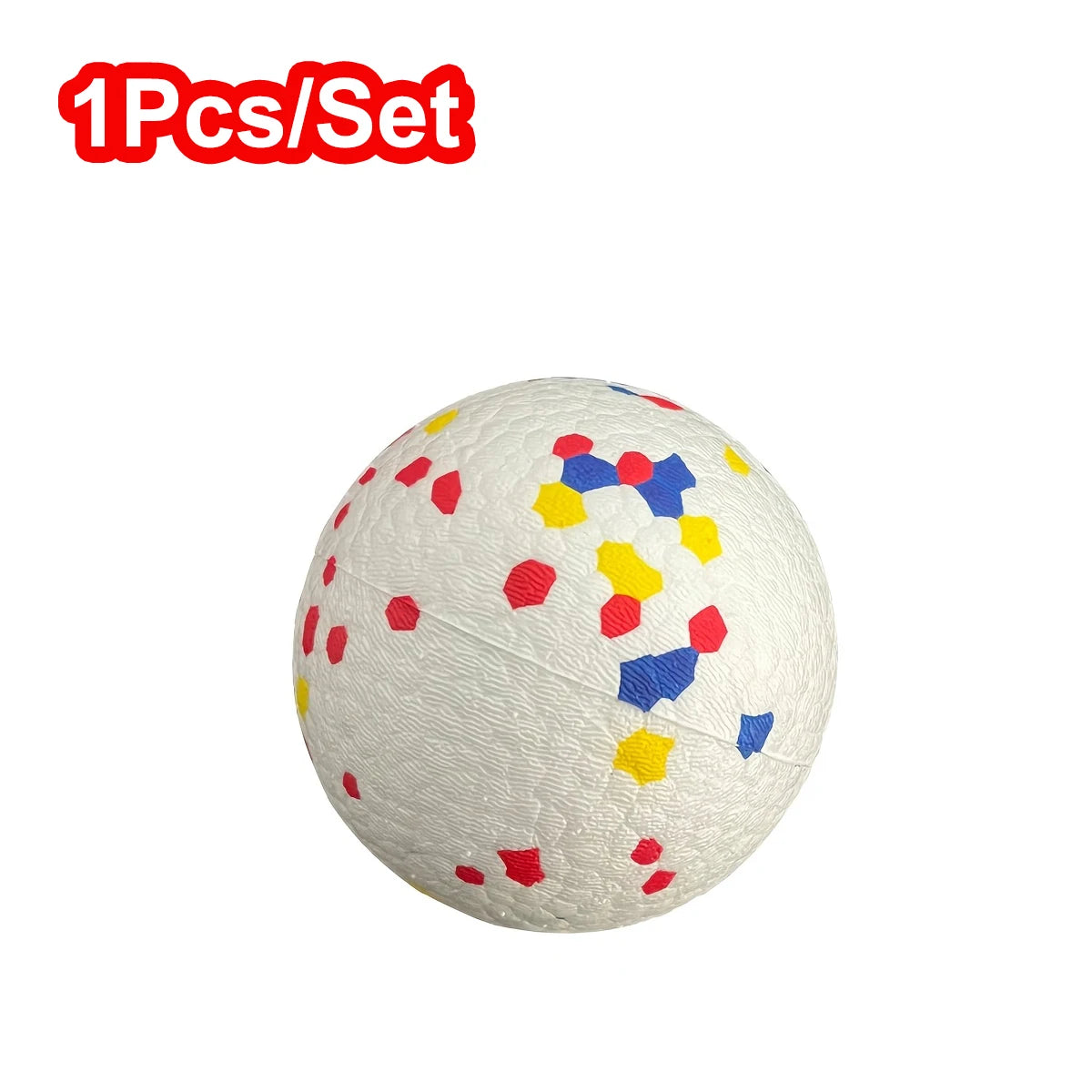 1/3/6/9Pcs Bite Resistant Solid Dog Ball Toys for Small Large Dogs High Elasticity E-TPU Pet Chew Ball Toy Interactive Puppy Toy