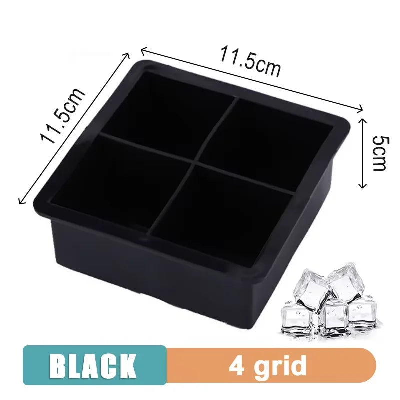 Moule à glaçons rond en silicone pour golf, spécial whisky, 4 grilles de golf, ustensiles de cuisine