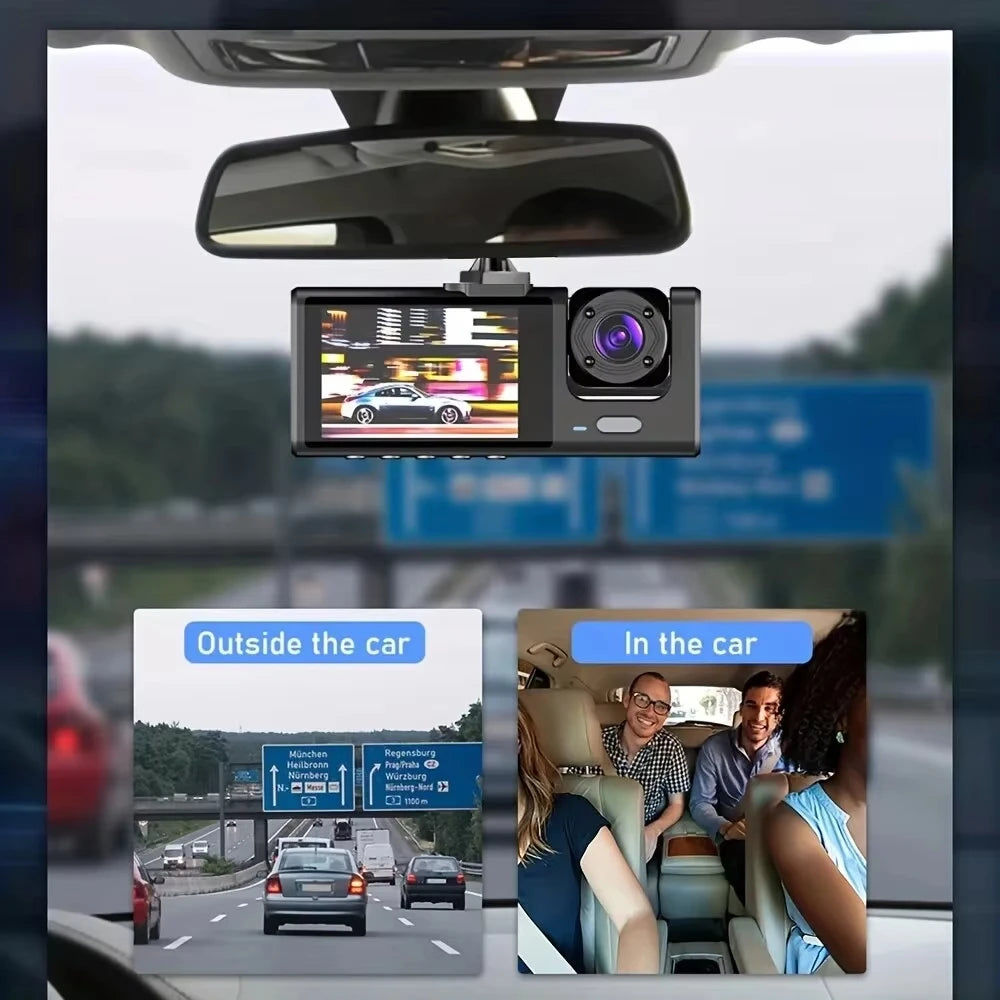 Caméra embarquée 1080p avec vision nocturne infrarouge