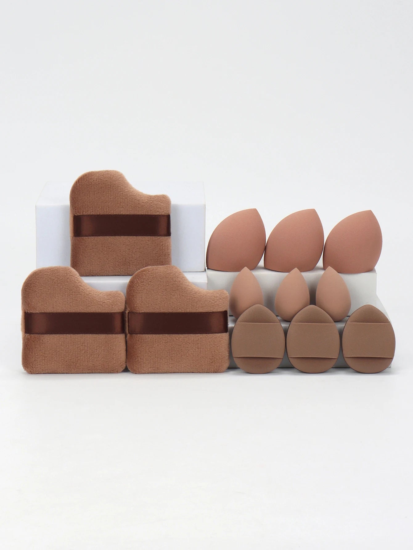 Ensemble d'éponges de maquillage tout usage de 12 pièces
