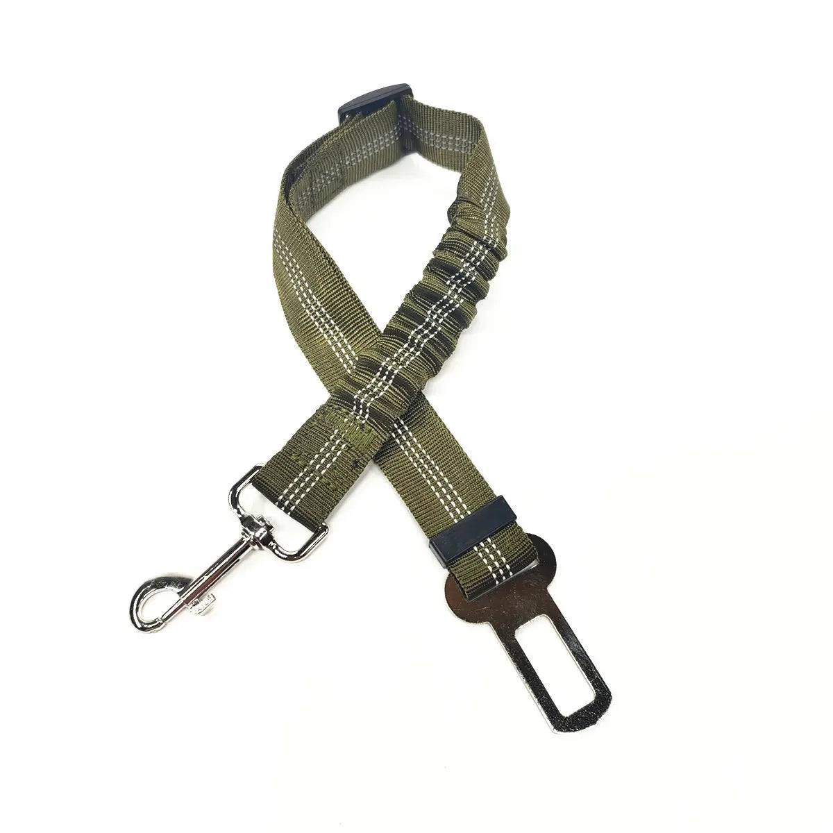 Ceinture de sécurité réglable pour chien et chat, harnais pour véhicule, clip de sécurité, levier de traction, colliers pour chien, accessoires pour chien