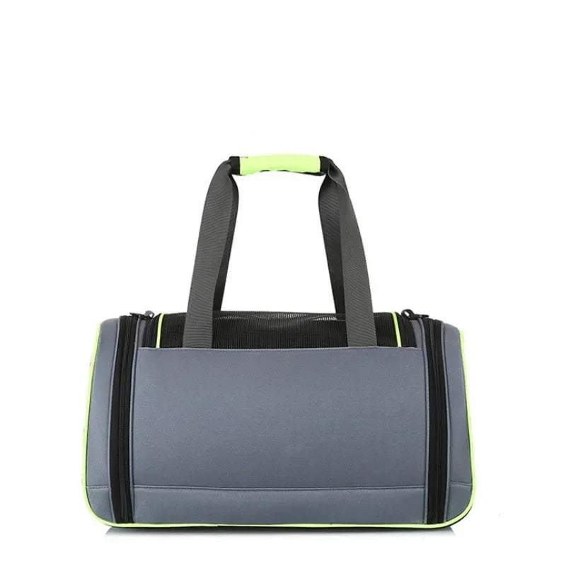 Sac de transport pour chien, sac à bandoulière portable pour animaux de compagnie, sac à dos respirant de grande capacité pour chats et petits chiens