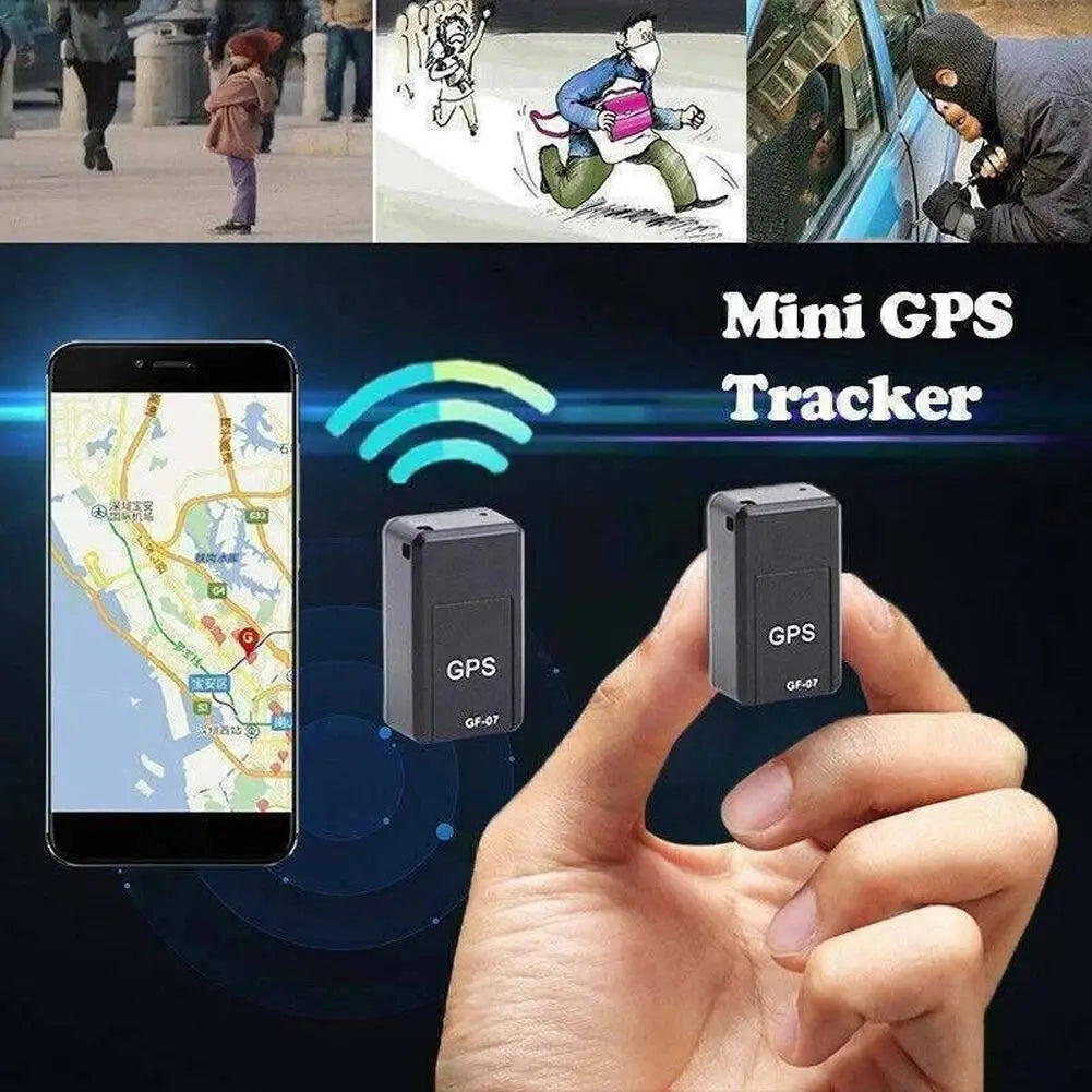 Mini GF-07 GPS Tracker Car Bike Bicycle Pets Children Real Time Tracking Positioner Strong Magnetic Anti-lost Locator