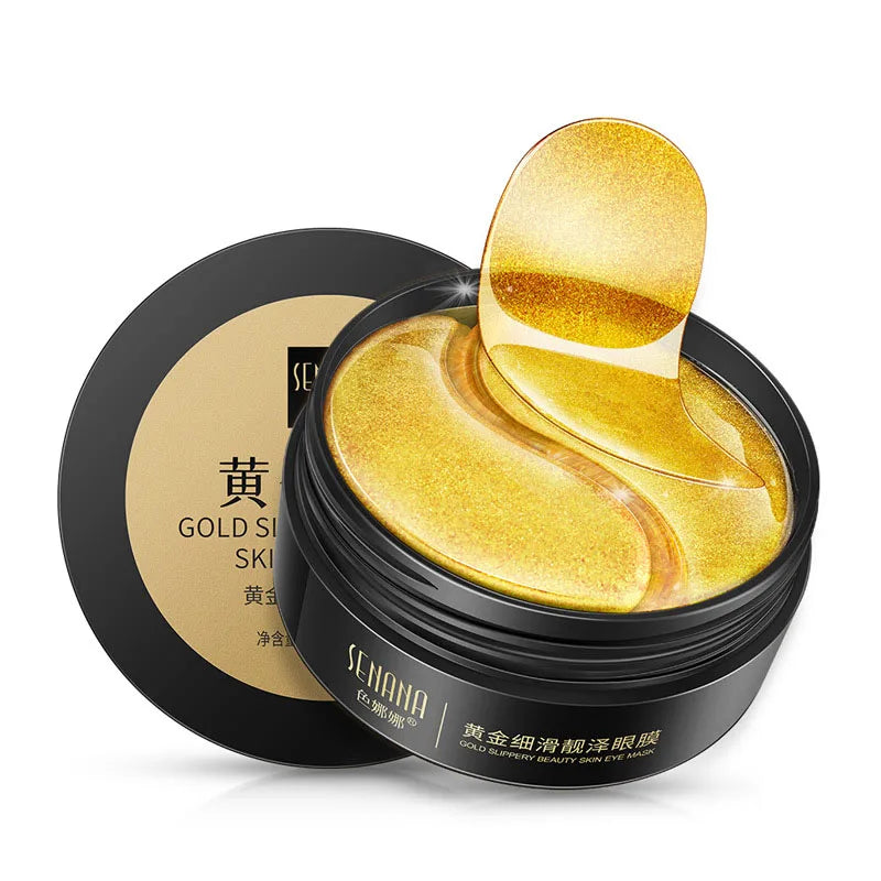 60PCS/120 PCS Eye Mask Avocado Gold Moisturize Firming Improve Eye Bags Eye Patches Anti Wrinkle Eye Patches for Dark Circles