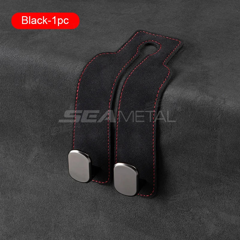 Car Headrest Hooks Hanger for Bags Seat Back Organizer Holder Clips Auto Fastener Hooks Car St