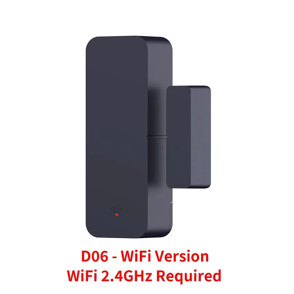 Capteur de porte/fenêtre Tuya Zigbee, capteur magnétique anti-cambriolage, alarme, vie intelligente, compatible avec Alexa et Google Home