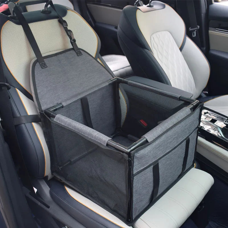 Housse de siège auto pour chien, imperméable, pour transport de petits et moyens chiens.
