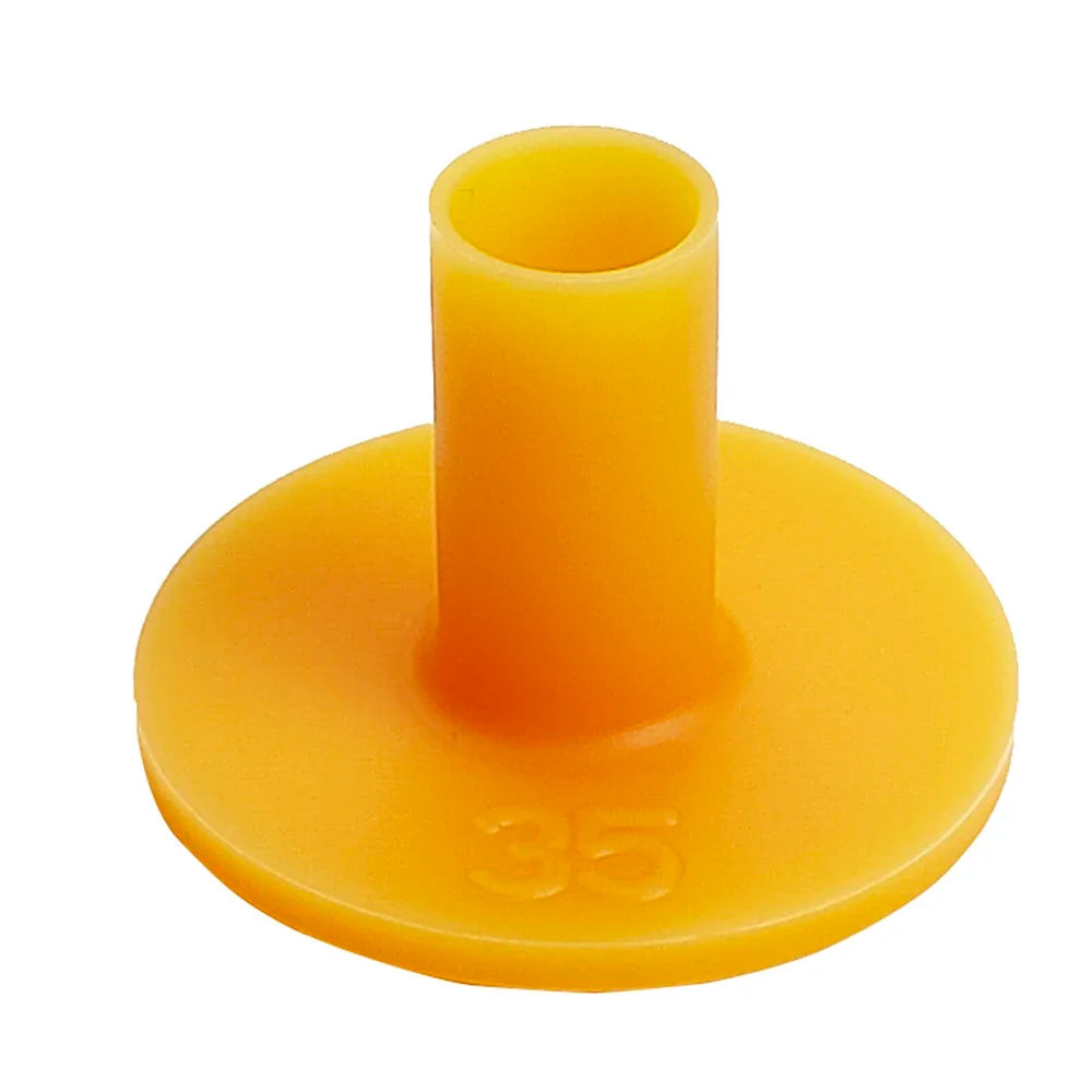 Lot de 5 supports de balles de golf en caoutchouc pour entraînement au tendon de bœuf