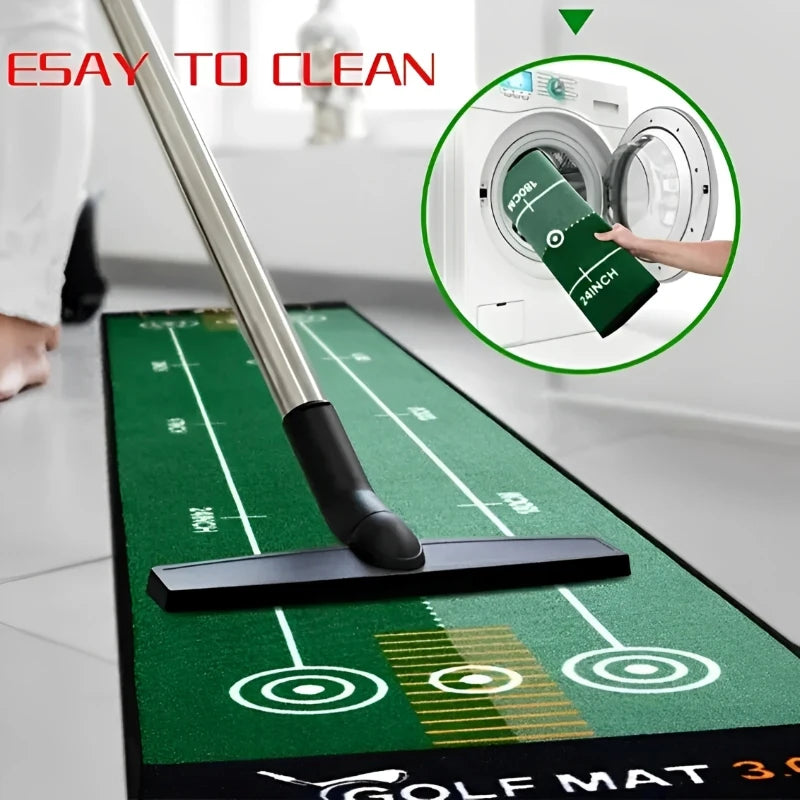 Tapis de golf 50 x 300 cm, équipement d'intérieur pour la maison, le bureau, la pratique, durable, et en extérieur