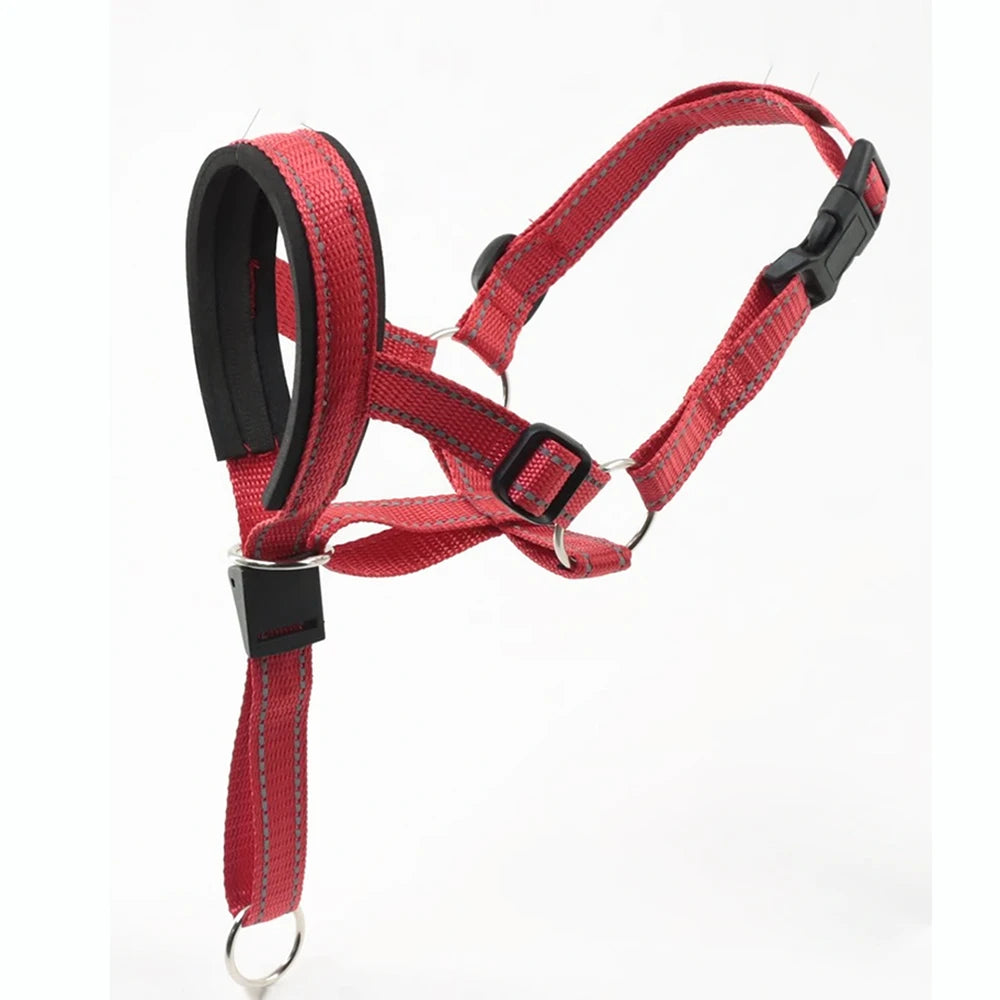 2025 New Nylon Portable Dog Muzzle Rope, Dog Cage Head Anti-Bite Pet Large Dog Mask, Pet factory Wholesale