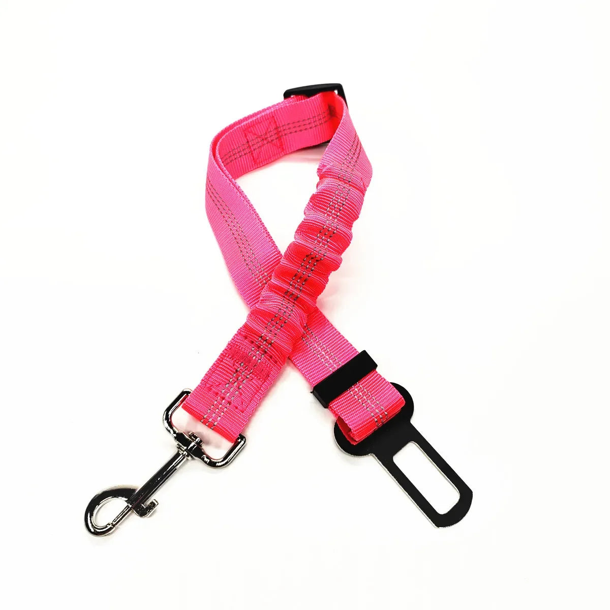 Ceinture de sécurité réglable pour chien et chat, harnais pour véhicule, clip de sécurité, levier de traction, colliers pour chien, accessoires pour chien