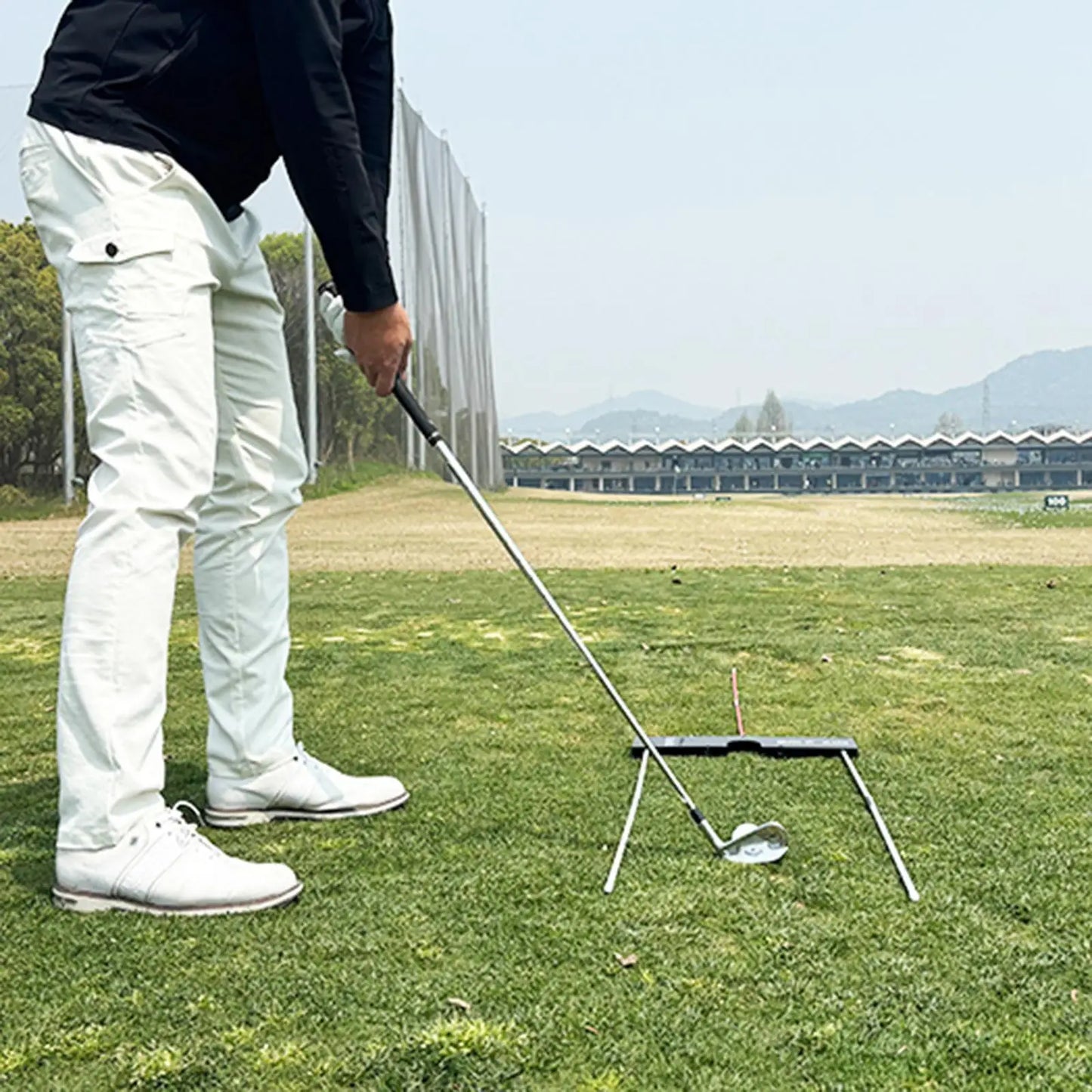 Accessoires d'aide à l'entraînement au golf, alignement de golf pour golfeur professionnel et amateur