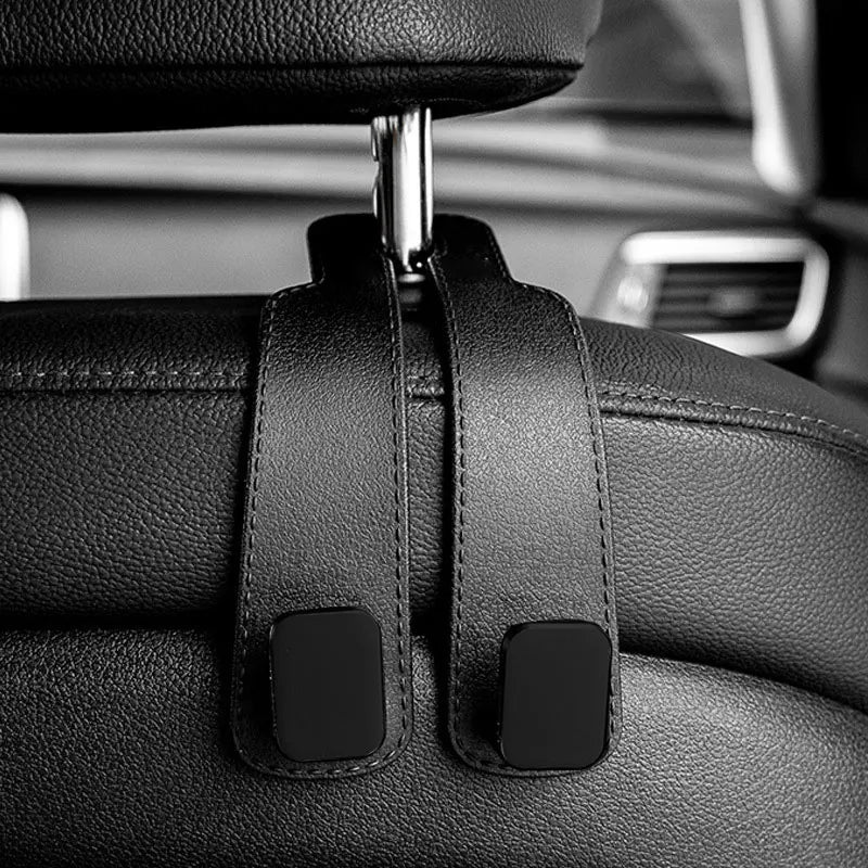 Car Headrest Hooks Hanger for Bags Seat Back Organizer Holder Clips Auto Fastener Hooks Car St