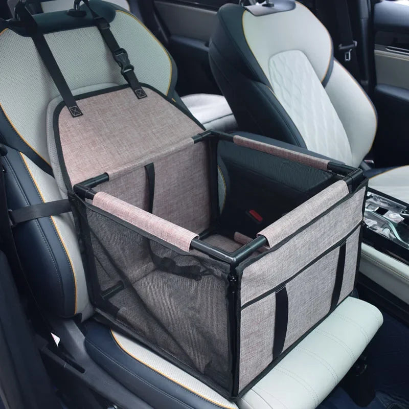 Housse de siège auto pour chien, imperméable, pour transport de petits et moyens chiens.