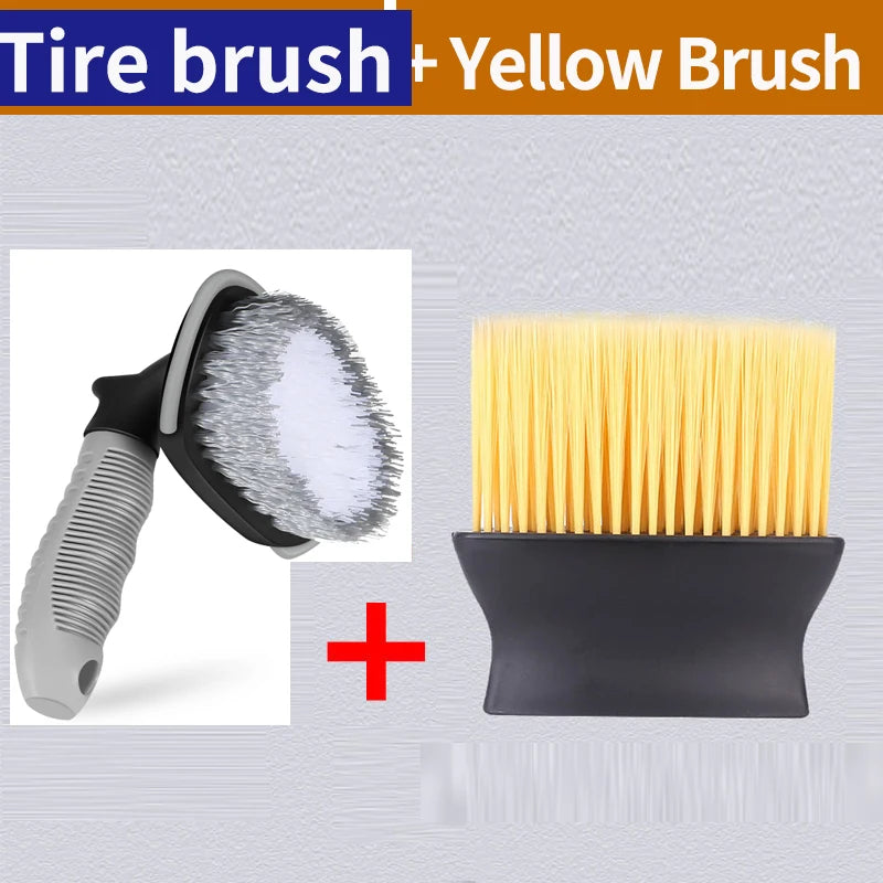 1 PCs Car Air Outlet Cleaning Brush Dashboard Air Conditioner Detailing Dust Sweeping Tools Auto Interior Home Duster Brushes