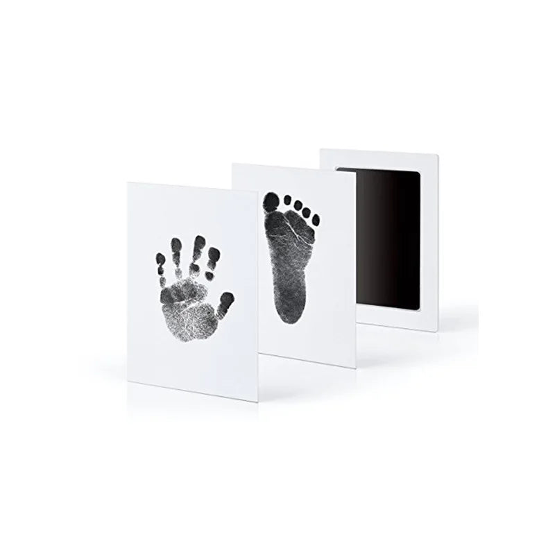 Pet Handprint Footprint Clay Disposable No Wash Ink Clay with Layered Design Non Sticky Mess Free Safe Gentle Handprint Ink Pad