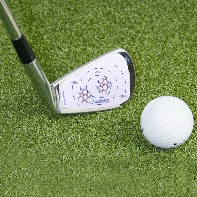 Marqueur de club golf adhésif dimensionné, étiquettes pour fers, gauchers et droitiers, outil d'entraînement au swing pour hommes et femmes, accessoires de golf