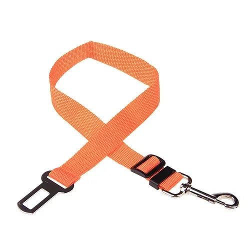 Ceinture de sécurité réglable pour chien et chat, harnais pour véhicule, clip de sécurité, levier de traction, colliers pour chien, accessoires pour chien