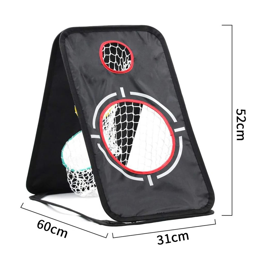 Filet d'entraînement de golf portable pour extérieur et intérieur, facile à installer, pour lancer, frapper, chipper, putting, tente, jardin