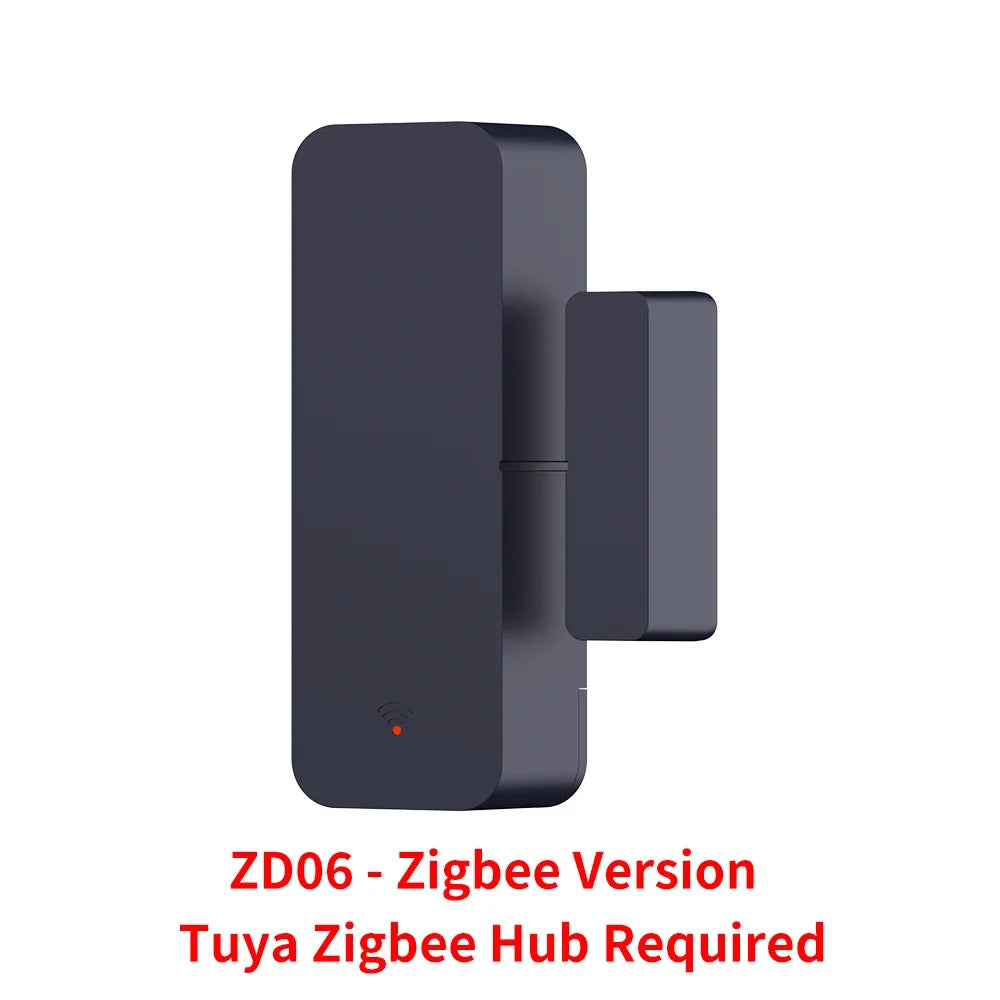 Capteur de porte/fenêtre Tuya Zigbee, capteur magnétique anti-cambriolage, alarme, vie intelligente, compatible avec Alexa et Google Home