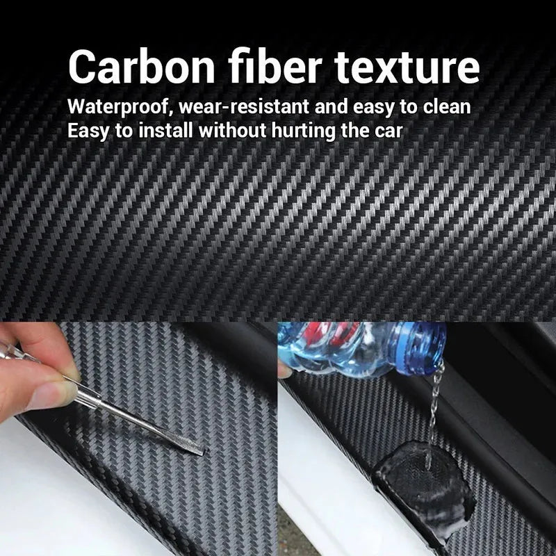 Autocollants en fibre de carbone pour voiture