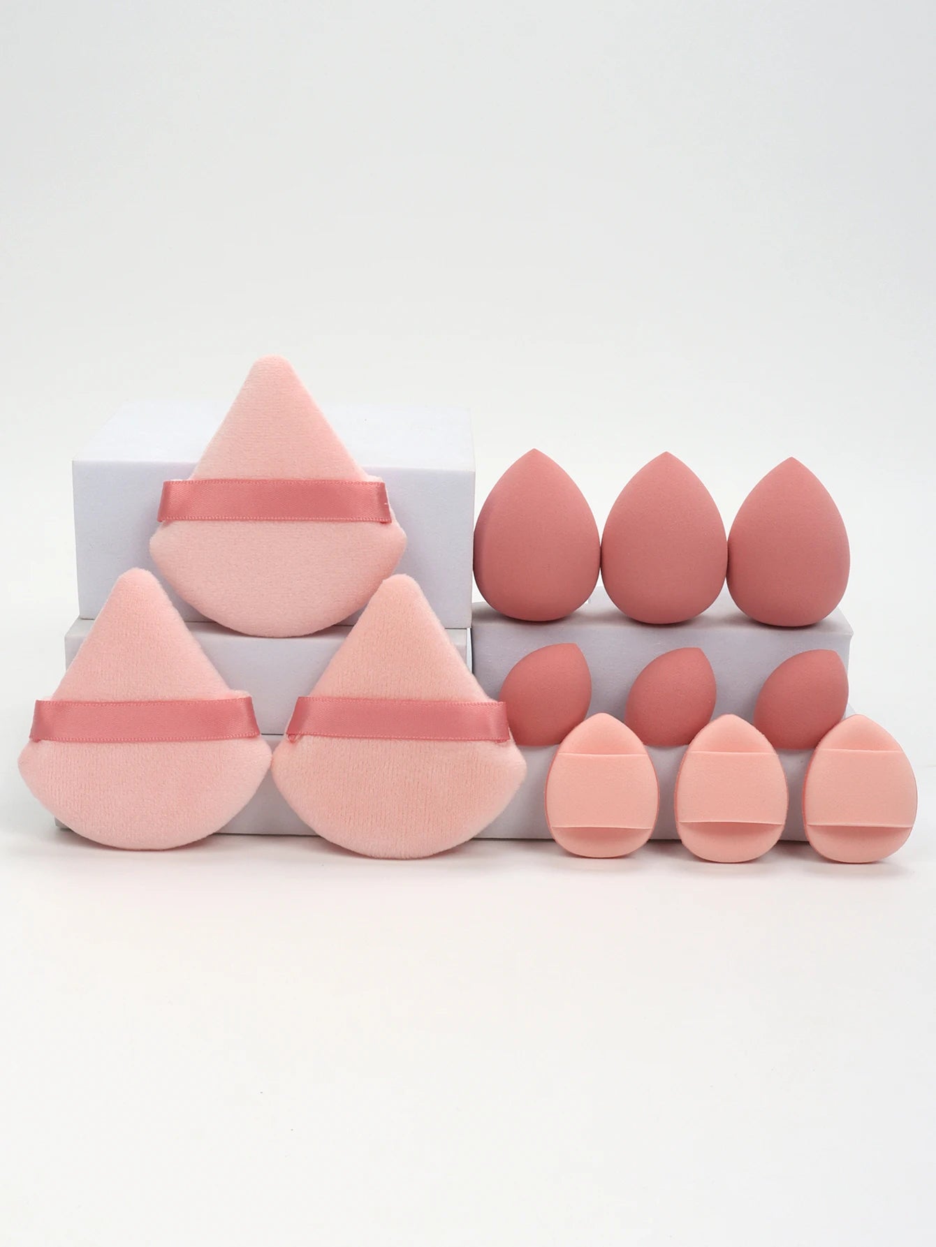 Ensemble d'éponges de maquillage tout usage de 12 pièces