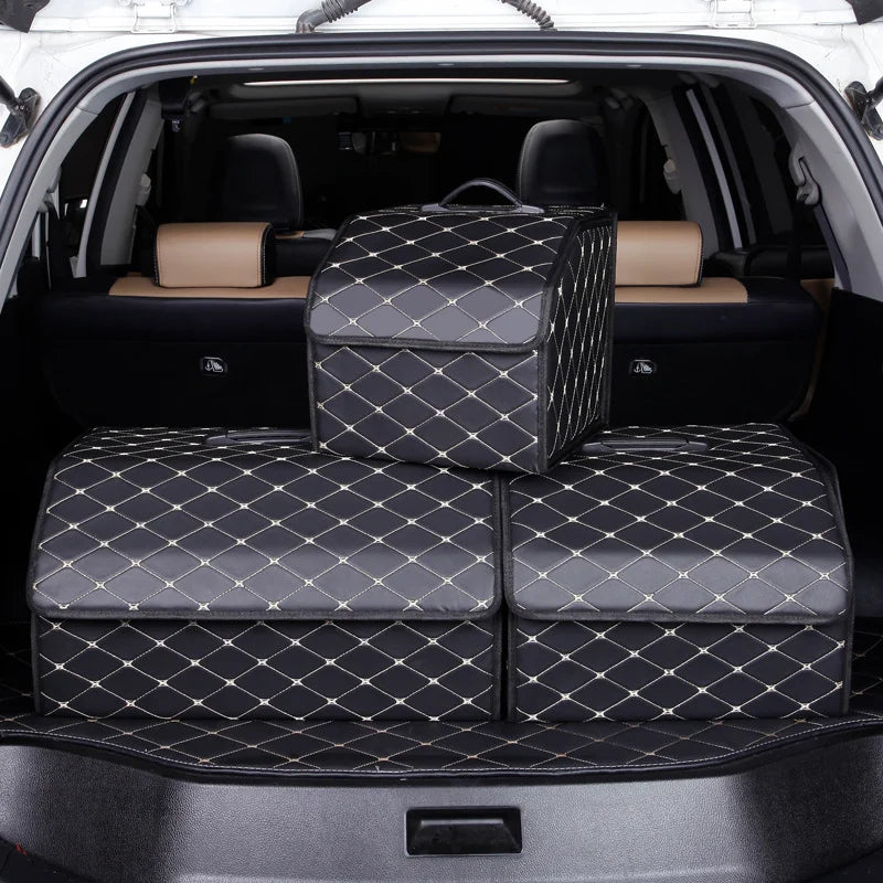 Boîte de rangement de coffre de voiture