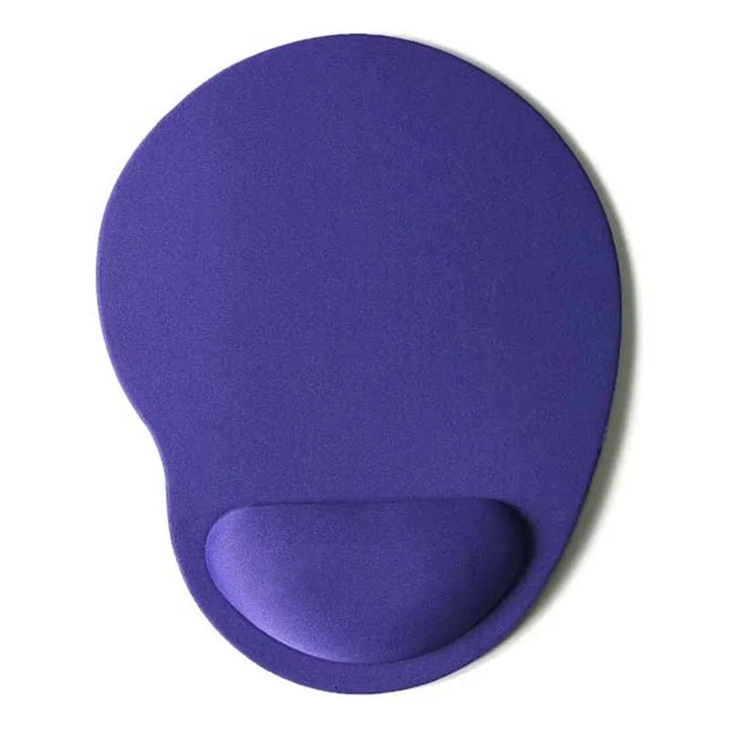 Tapis de souris ergonomique avec repose-poignet confortable et antidérapant, doux et confortable pour ordinateur portable