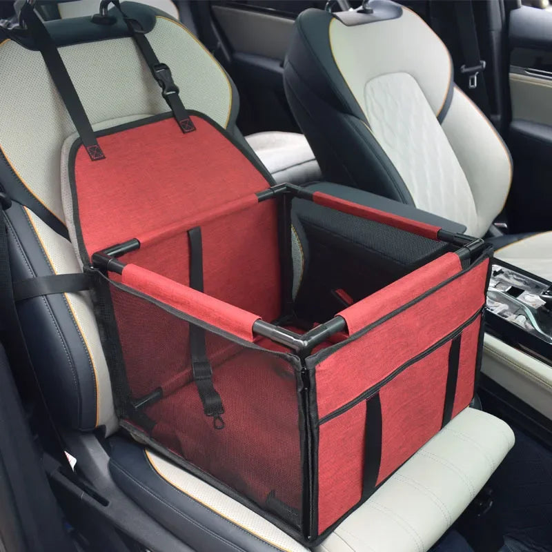 Housse de siège auto pour chien, imperméable, pour transport de petits et moyens chiens.