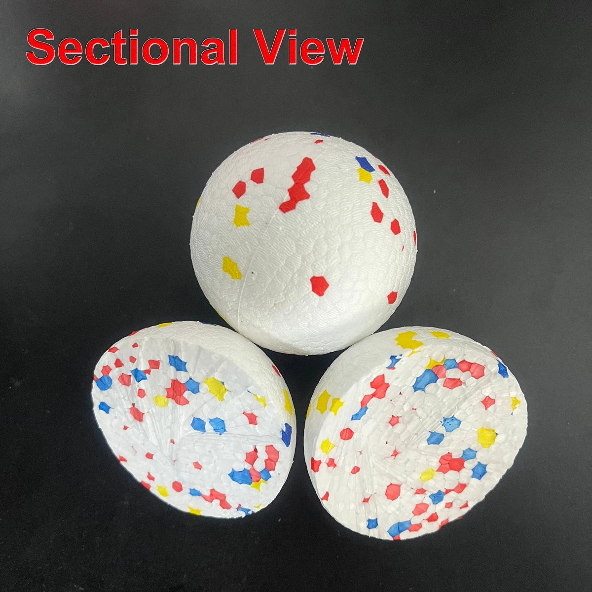 1/3/6/9Pcs Bite Resistant Solid Dog Ball Toys for Small Large Dogs High Elasticity E-TPU Pet Chew Ball Toy Interactive Puppy Toy