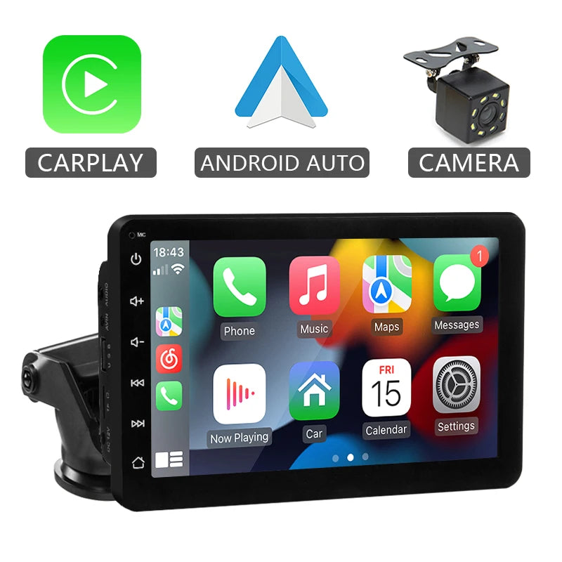 CarPlay et Android Auto, écran tactile universel portable
