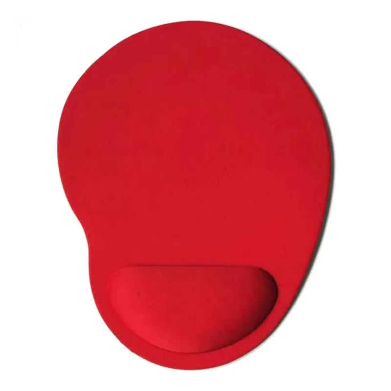 Tapis de souris ergonomique avec repose-poignet confortable et antidérapant, doux et confortable pour ordinateur portable