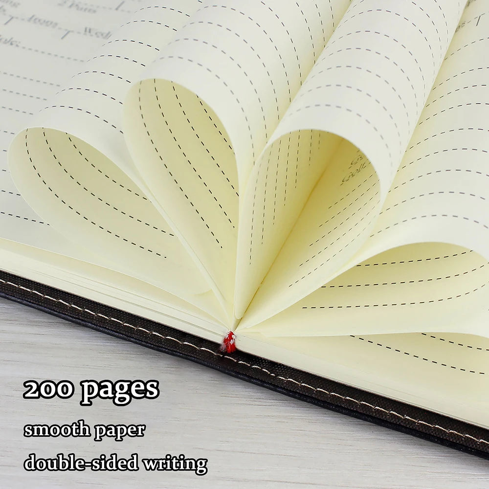 Porte-carte de score de golf en cuir noir, carnet de scores, journal de bord