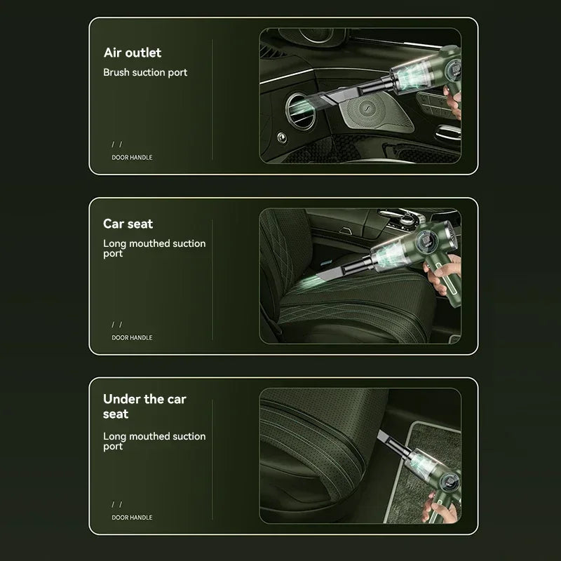 Xiaomi Mijia 9800000PA Vacuum Cleaner 5 in1 Wireless Automobile Wet Dry Dual-Use High Power Handheld Electric Appliance Cleaner