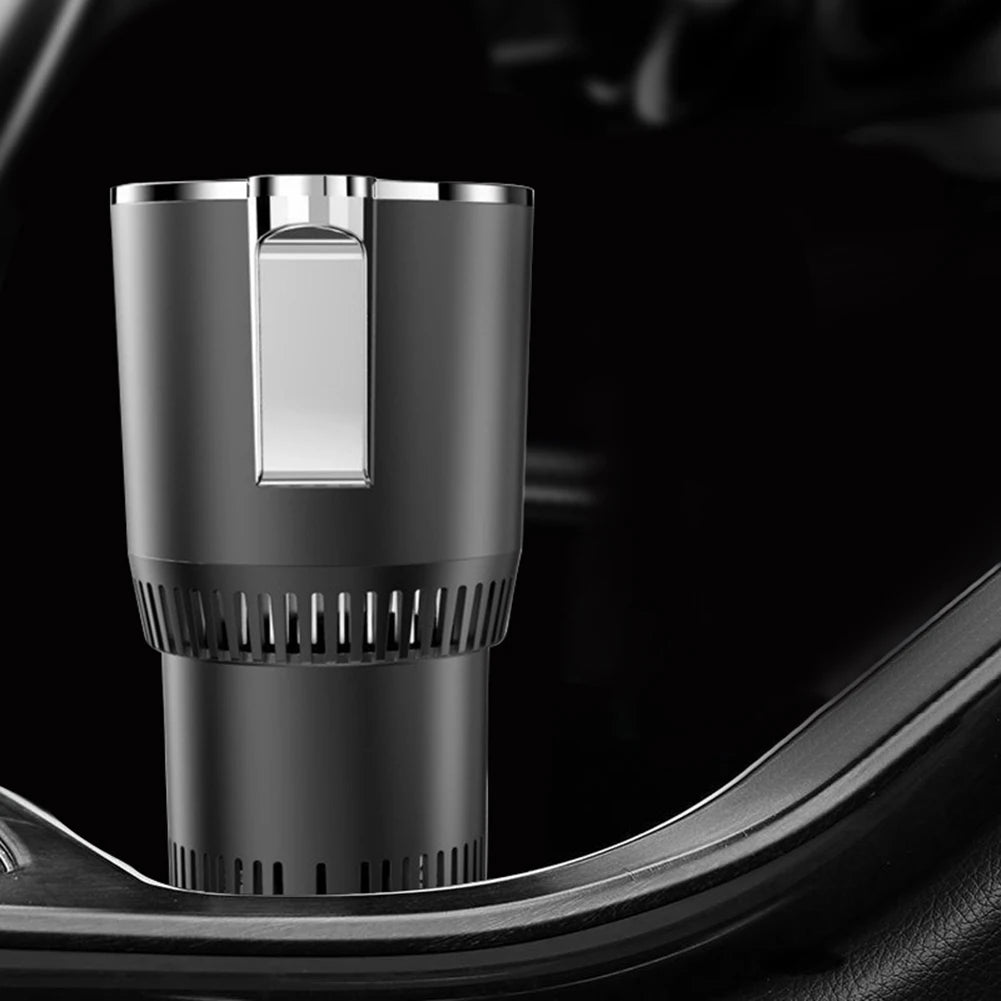 Porte-gobelet 2 en 1 pour voiture, pour boissons chaudes et froides