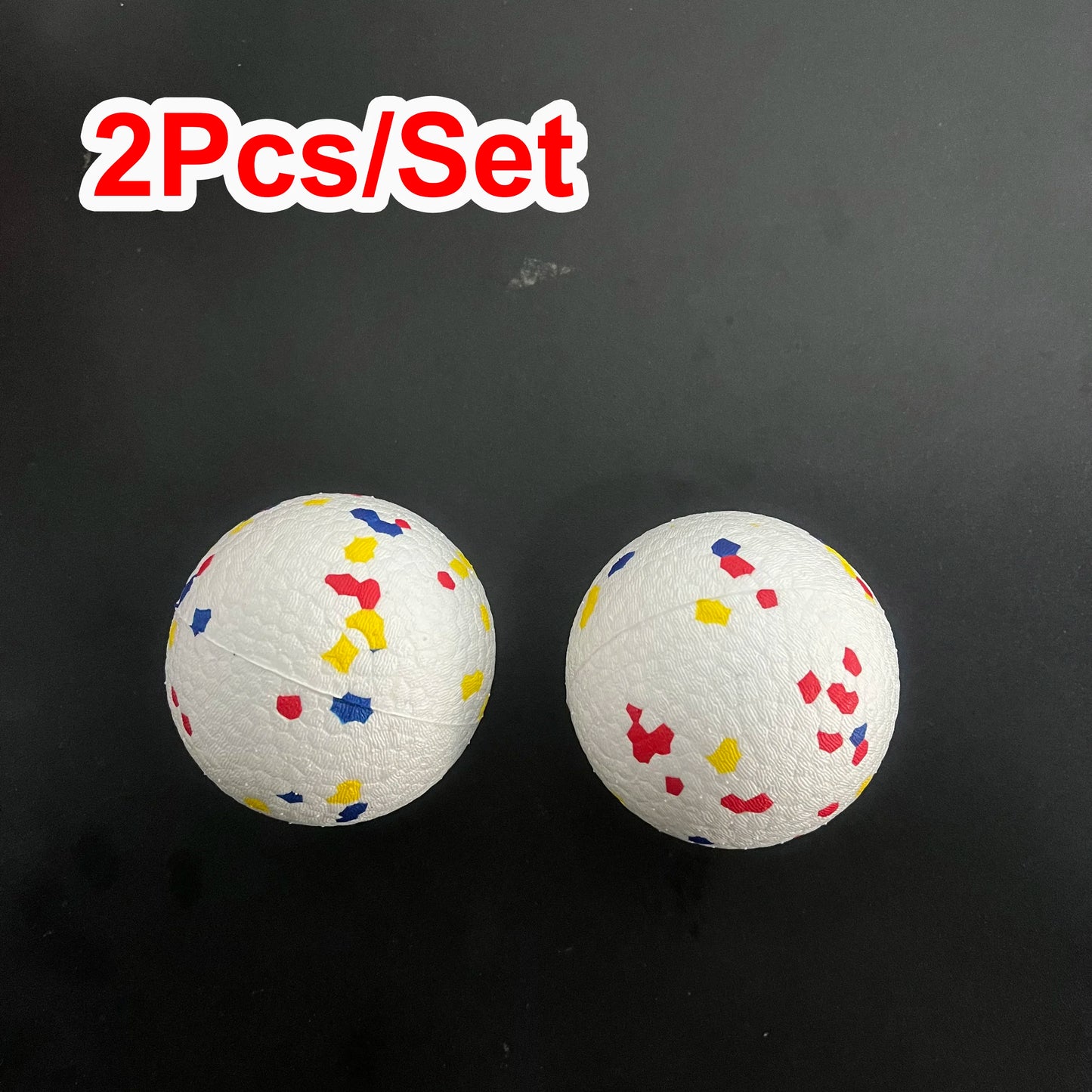 1/3/6/9Pcs Bite Resistant Solid Dog Ball Toys for Small Large Dogs High Elasticity E-TPU Pet Chew Ball Toy Interactive Puppy Toy