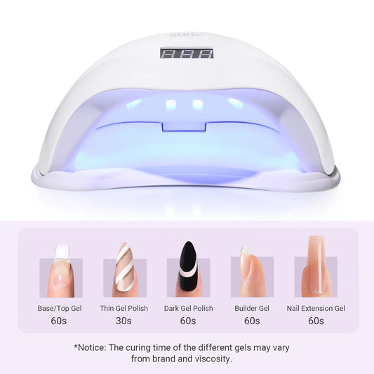 Lampe UV LED 48 W séchage rapide pour salon professionnel